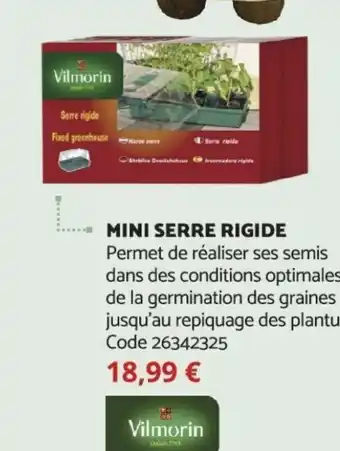 Bricomarché Mini Serre Rigide offre