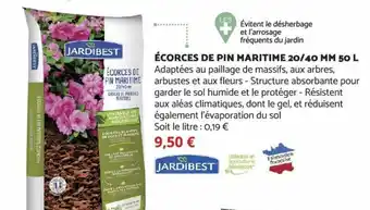 Écorces de Pin Maritime 20/40 MM 50 L