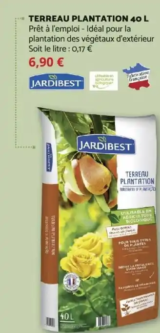 Terreau Plantation 40 L