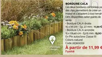 Bordure Cala