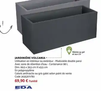 Jardinière Volcania