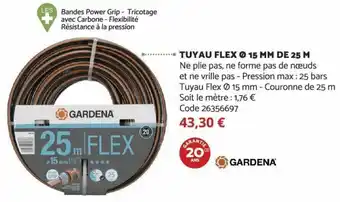 Tuyau Flex Ø 15 MM De 25 M