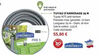 Bricomarché Tuyau D'Arrosage 25m offre