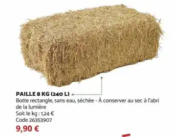 Paille 8 KG (240L)