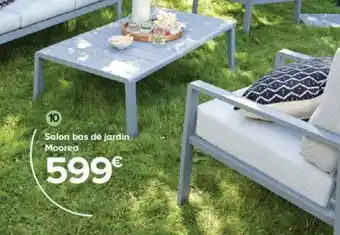 Castorama Salon Bas de Jardin GoodHome Moorea offre
