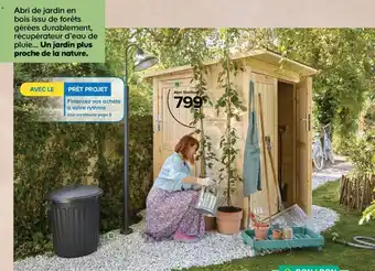 Castorama Abri de Rangement en Pin 2.3 m GoodHomme Stafford offre