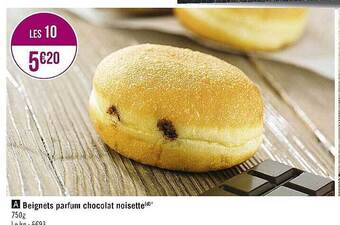 Casino Supermarchés Beignets parfum chocolat noisette offre