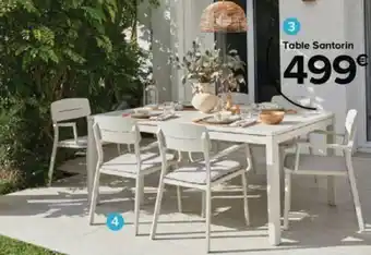 Mobilier Goodhome Santorin Table