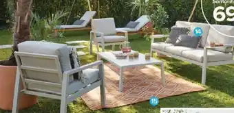 Castorama Salon Bas De jardin Goodhome Santorin offre