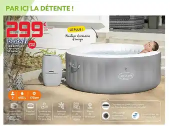 Gifi Spa gonflable lay-z-spa st lucia bestway offre
