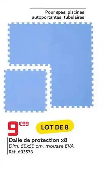 Gifi Dalle de protection x 8 offre