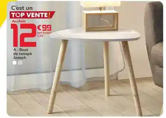 GiFi Bout de canapé joseph offre