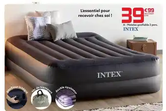 Gifi Matelas gonflable 2 pers intex offre