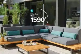 Castorama Salon Bas De Jardin Goodhome Moala offre