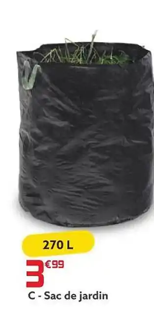 Gifi Sac de jardin offre