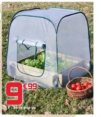 Gifi Serre pop up offre