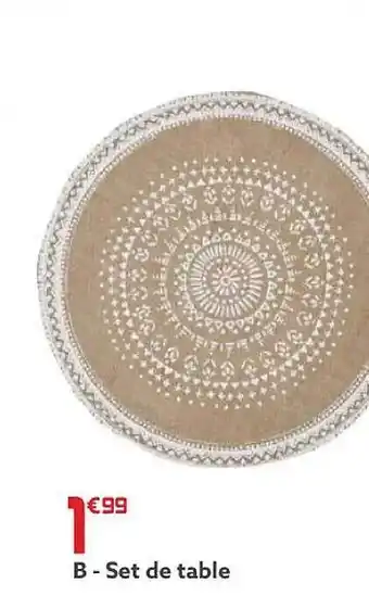Set de table