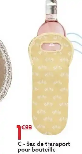 Gifi Sac de transport pour bouteille offre