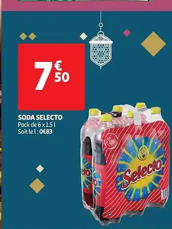 Auchan Soda selecto offre