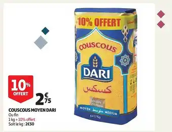 Couscous moyen dari