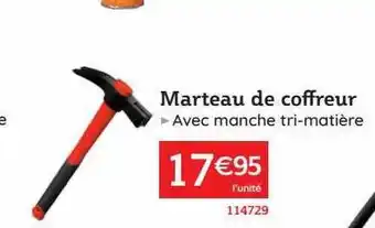Marteau de coffreur