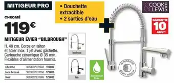 Brico Dépôt Mitigeur évier offre
