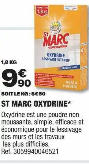 St marc oxydrine
