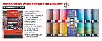 Brico Dépôt Le comptoir couleur offre