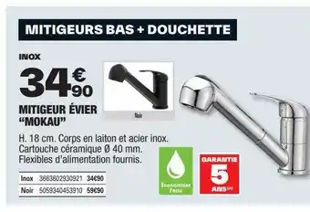 Brico Dépôt Mitigeur évier offre