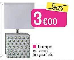 Kandy Lampe offre