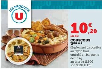 Super U Couscous u offre