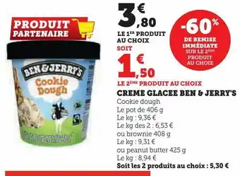 Creme glacee ben & jerry's