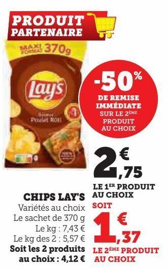 Hyper U Chips lay's offre