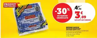 Hyper U Beurre moule paysan breton offre