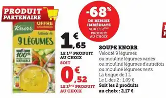 Soupe knorr