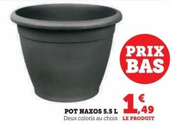 Hyper U Pot naxos 5.5 l offre