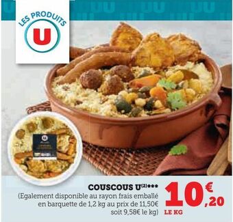 U Express Couscous u offre