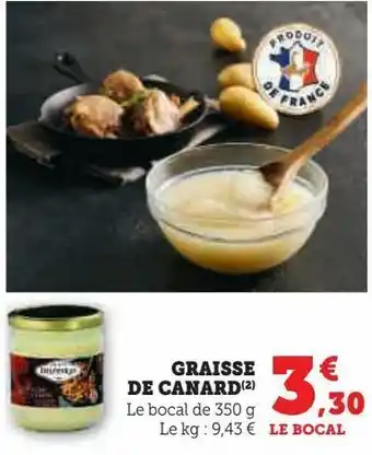 U Express Graisse de canard offre