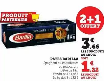 U Express Pâtes barilla offre