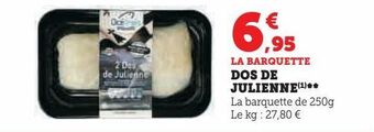 U Express Dos de julienne offre