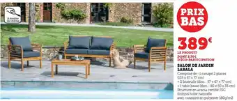 Salon de jardin labala