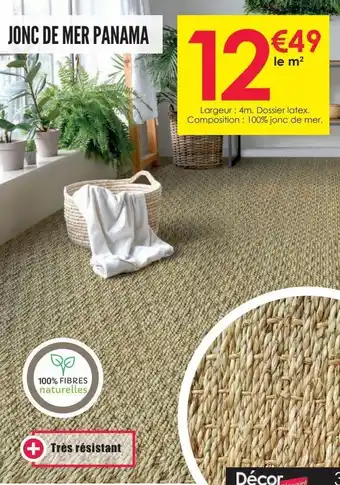 Décor Discount Jonc de mer 100% fibre naturelle offre