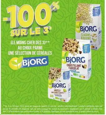Céréales bjorg