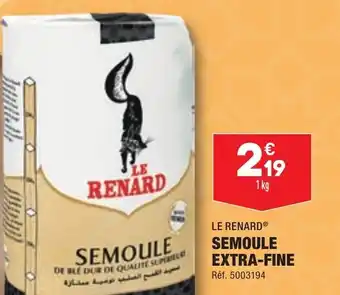 ALDI Semoule Extra-Fine offre