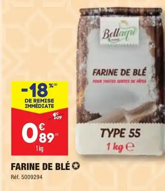 ALDI Farine de Blé offre