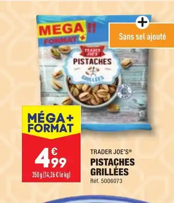 ALDI Pistaches Grillées offre