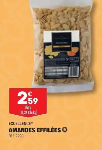 ALDI Amandes Effilées offre