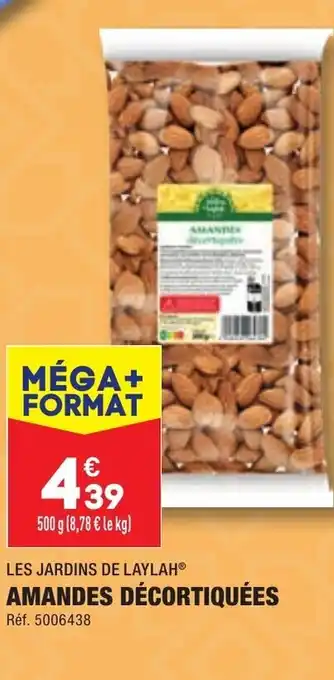 ALDI Amandes Décortiquées offre