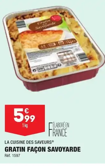 ALDI Gratin Façon Savoyarde offre
