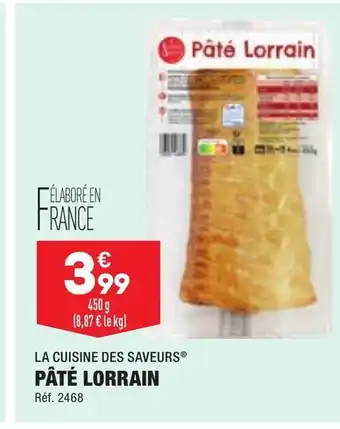 ALDI Pâté Lorrain offre
